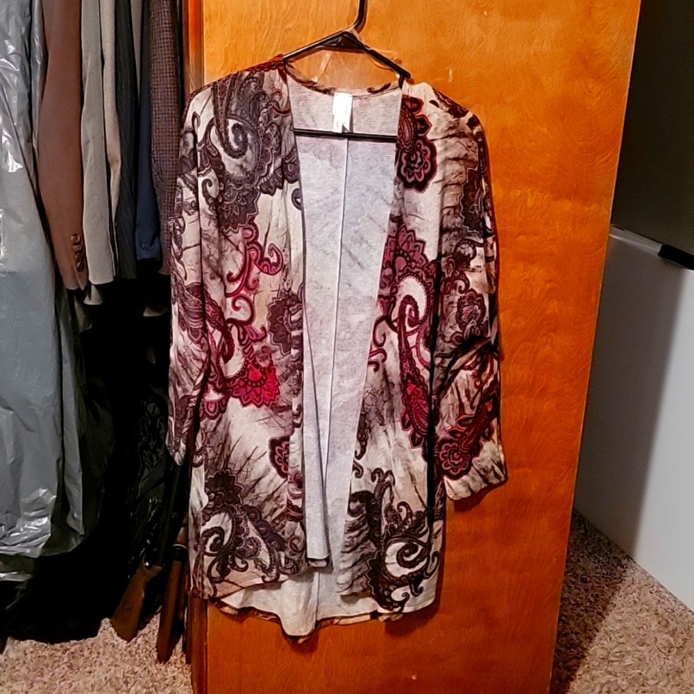 Paisley cardigan
